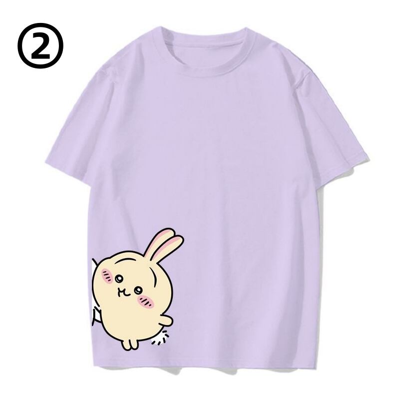 男女兼用 シンプル 着心地良い ゆったり Tシャツ F-13201