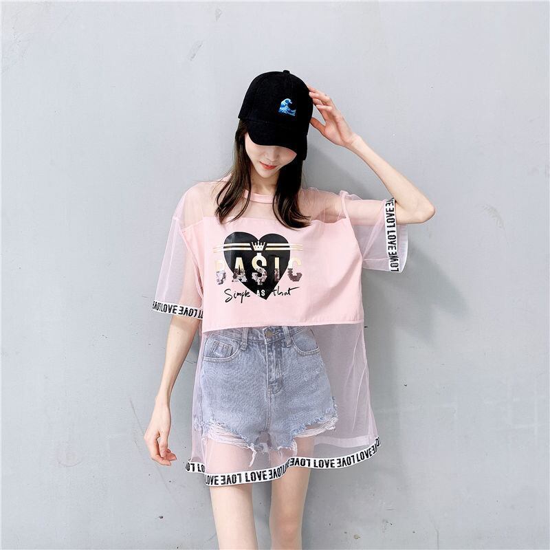 売り切れ必至   個性派 ゆったり半袖 Tシャツ全4色 ＜F-8157＞