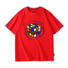 カジュアル プリント アバンギャルド 全7色 半袖 Tシャツ <F-11536>