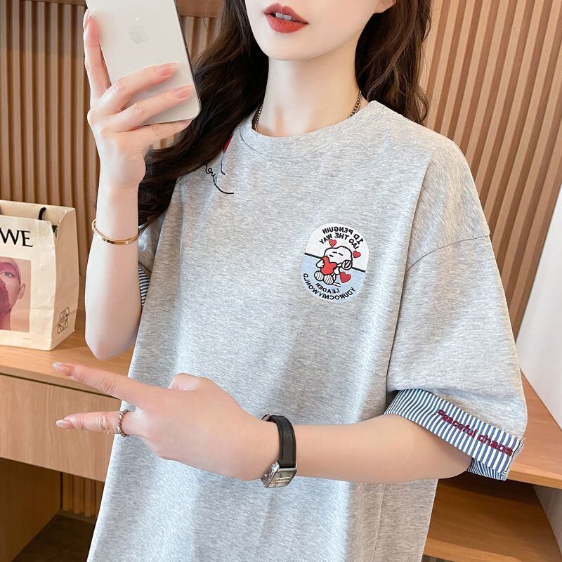 着回し力抜群 好感度UP 海外トレンド カジュアル 全3色 半袖 Tシャツ ＜F-11668＞