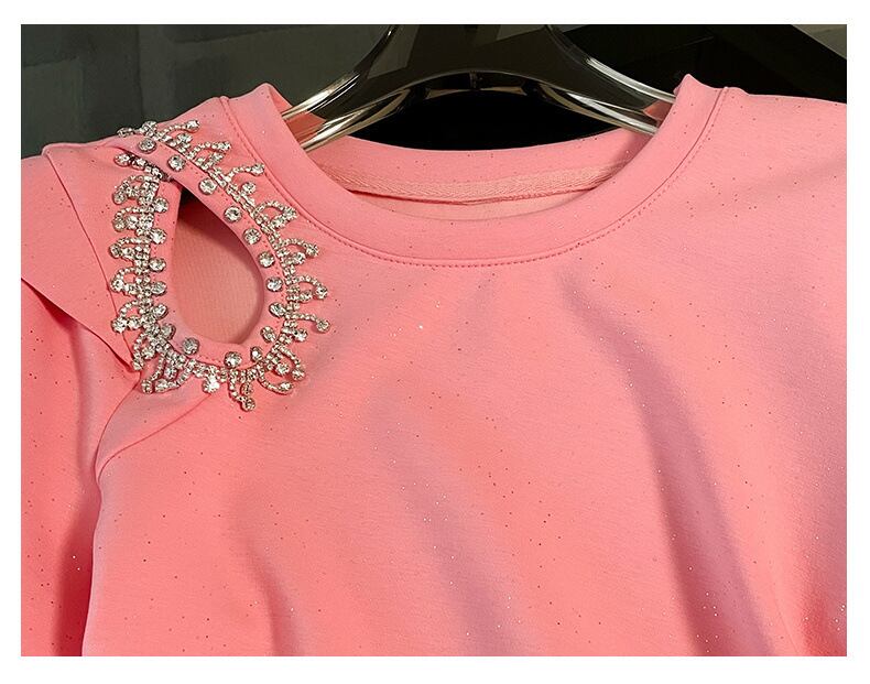 今季マストバイ 個性派 ファッション 半袖Ｔシャツⅹパンツセット<F-11568>