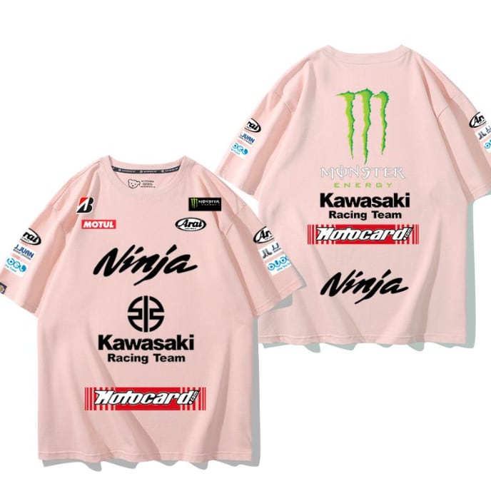 男女兼用 プリント 半袖 Tシャツ F-13264