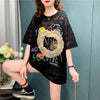 デザイン感   チャーミング Tシャツ カットソー＜F-3199＞