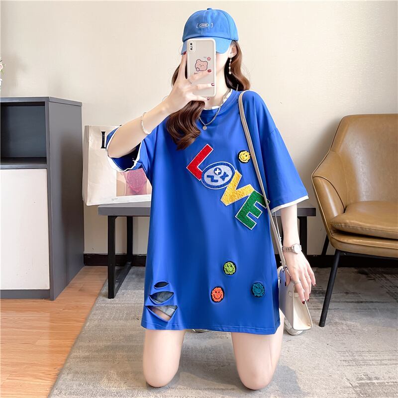 スタイリッシュ   一目惚れ Tシャツ カットソー＜F-3007＞