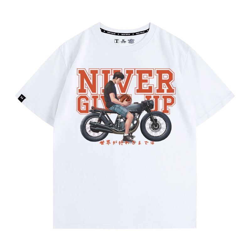 ファッション感満々 着心地良い 全8色 半袖 Tシャツ F-13139
