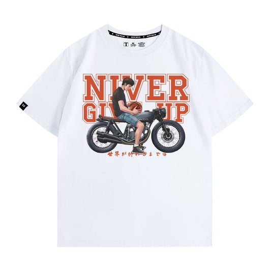 ファッション感満々 着心地良い 全8色 半袖 Tシャツ F-13139