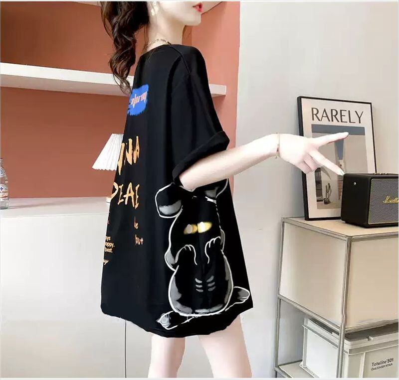 新商品 レース スウィートプリント 全2色 半袖Tシャツ ＜F-8715＞