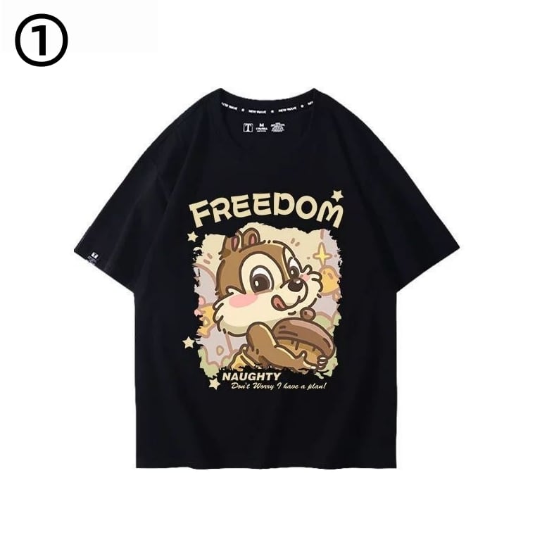 男女兼用 人気トレンド 快適 半袖 Tシャツ F-13287