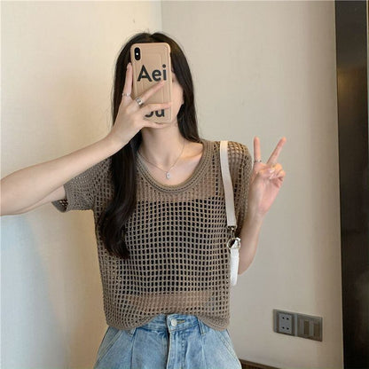 絶対欲しい プリント ファッション ゆったり 全4色 半袖 Tシャツ＜F-11501＞