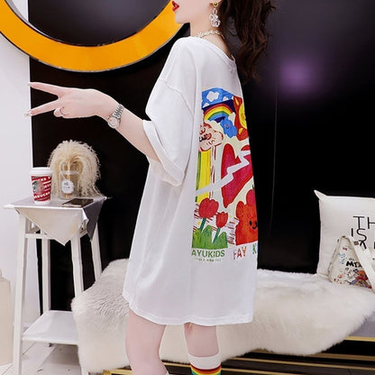 スタイリッシュ   一目惚れ Tシャツ カットソー＜F-3531＞