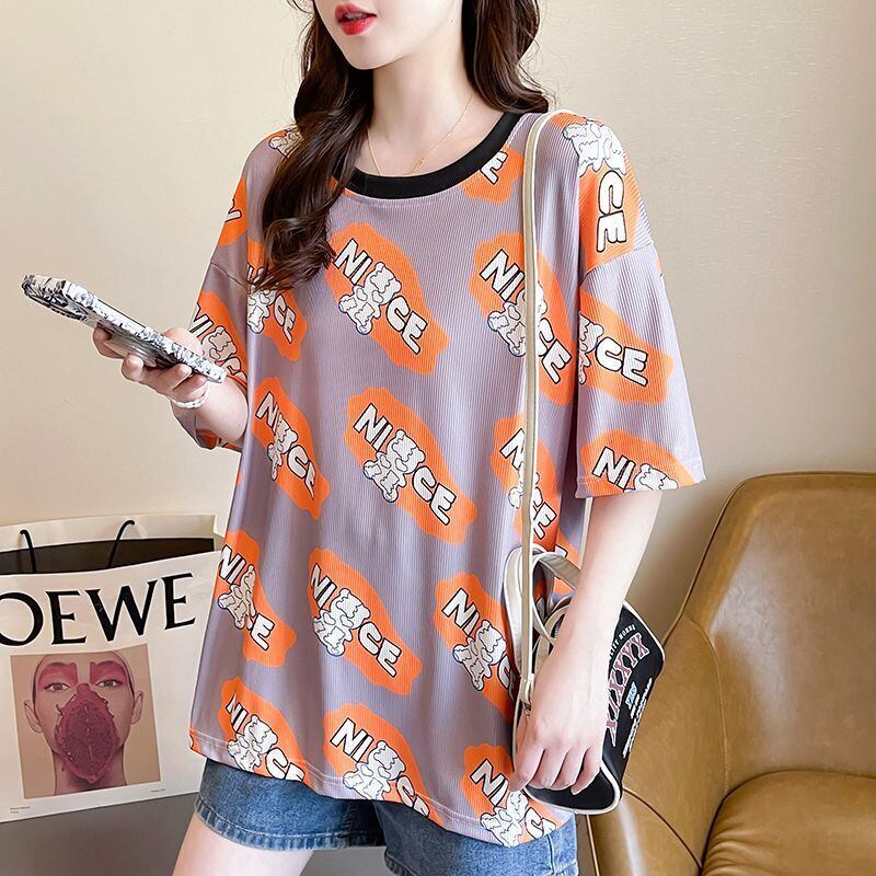 定番シンプル 売り切れ必至 美人度アップ 着回し力抜群 全5色 半袖Tシャツ<F-11450>