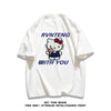 男女兼用 売れ筋 上質 プリント Tシャツ F-13305