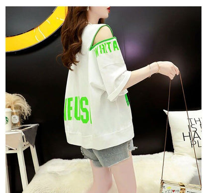 今季マストバイ プリント全3色 アバンギャルド 半袖Tシャツ＜F-8167＞