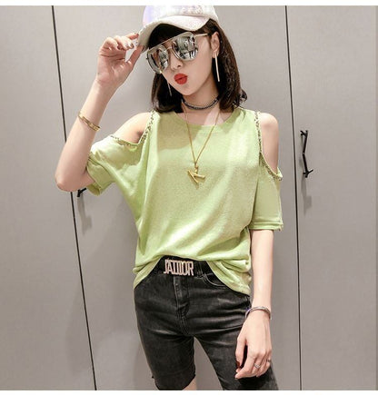 絶対欲しい 好感度UP 海外トレンド カジュアル 全3色 半袖 Tシャツ ＜F-11939＞