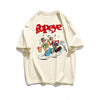 男女兼用 早い者勝ち カジュアル プリント Tシャツ F-13332