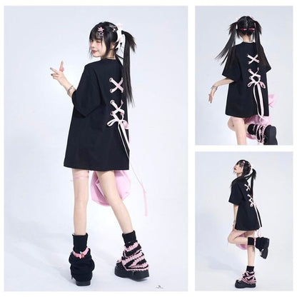 売り切れ必至 絶対流行 売れ筋 早い者勝ち カジュアル 2色選択 Tシャツ<F-11472>