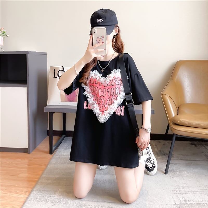 個性的なデザイン   今季大好評 Tシャツ カットソー＜F-3410＞