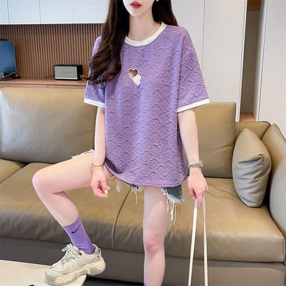 売り切れ必至 ファッション カジュアル 全3色 半袖Tシャツ<F-8507>
