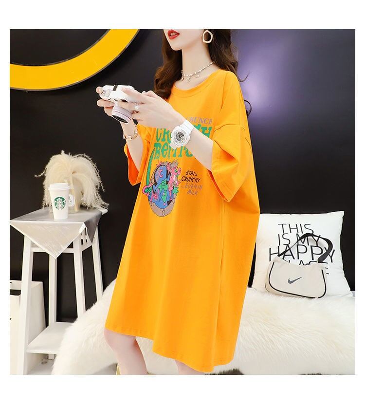 大活躍 好感度UP 海外トレンド カジュアル 全3色 半袖 Tシャツ ＜F-11442＞