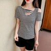 カジュアル   オシャレ度満点 Tシャツ カットソー＜F-3565＞