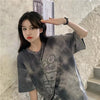 期間限定 個性派 超人気 絞り染め ゆったり 3種選択可 半袖 Tシャツ＜F-8773＞