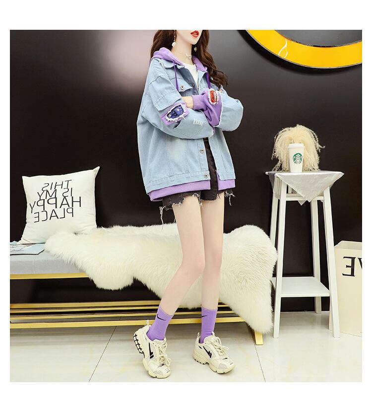 主役級   ファッション デニムジャケット<F-6072>