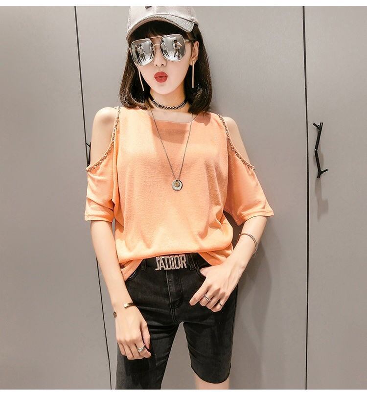絶対欲しい 好感度UP 海外トレンド カジュアル 全3色 半袖 Tシャツ ＜F-11939＞