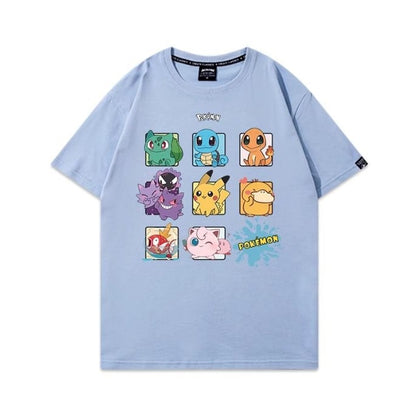男女兼用 プリント 上質 半袖 Tシャツ F-13273