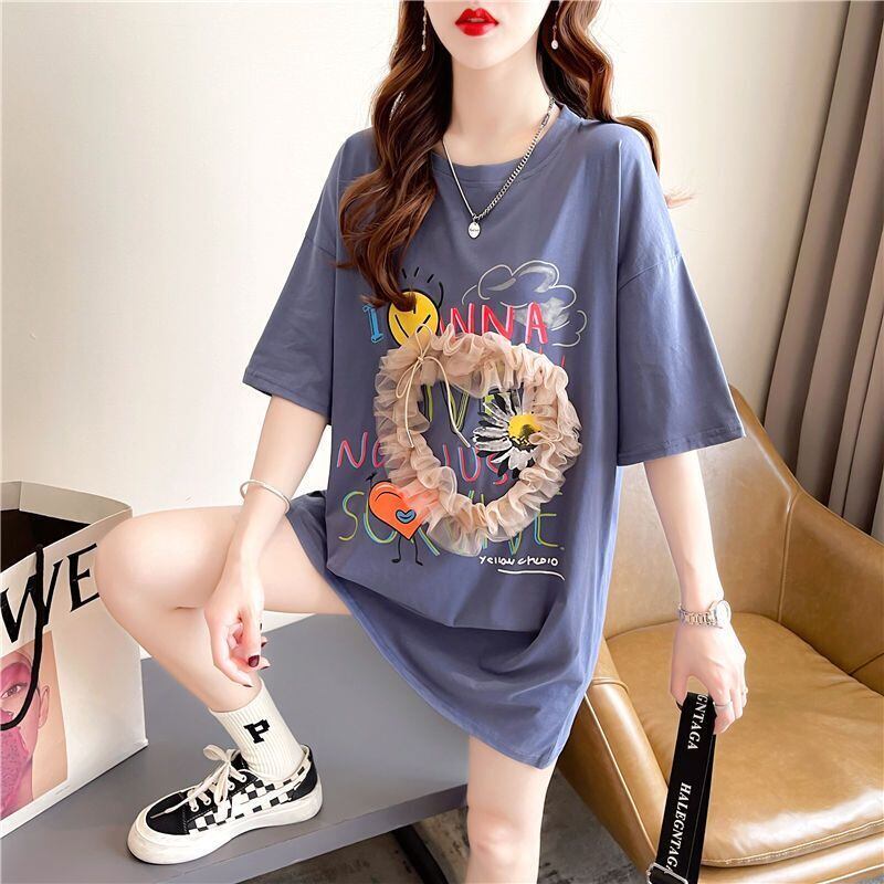 話題沸騰中 高級感溢れる オシャレ度満点 3色選択可 Tシャツ カットソー＜F-8293＞