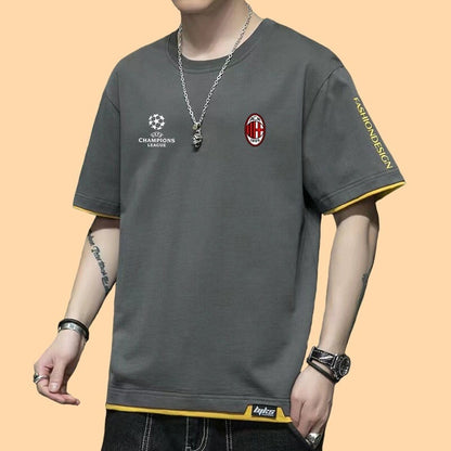人気急上昇中！ 男女兼用 ファッション 半袖 Tシャツ F-13323