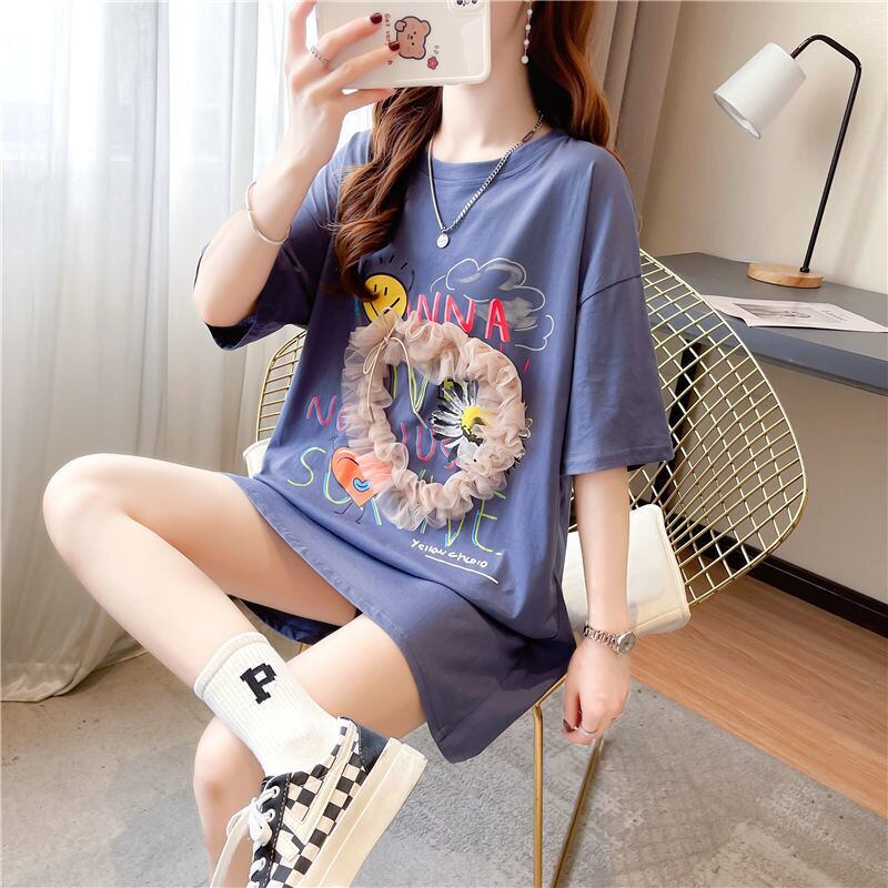 話題沸騰中 高級感溢れる オシャレ度満点 3色選択可 Tシャツ カットソー＜F-8293＞