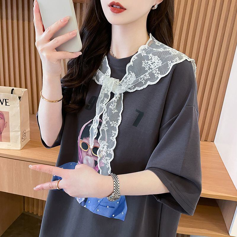 定番シンプル 好感度UP 海外トレンド カジュアル 全3色 半袖 Tシャツ ＜F-11445＞