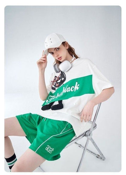 絶対欲しい 絶対流行 今季マストバイ 早い者勝ち カジュアル 2色選択 Tシャツ<F-11658>