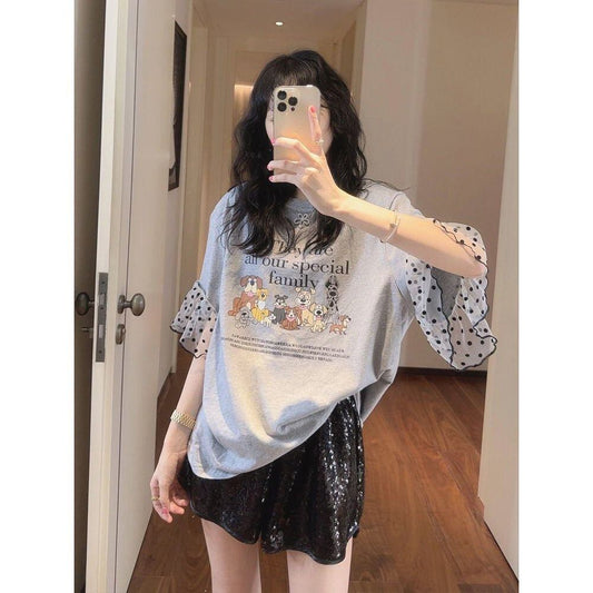 おすすめ デザイン 絶対欲しい 着心地良い カジュアル TシャツF-10816