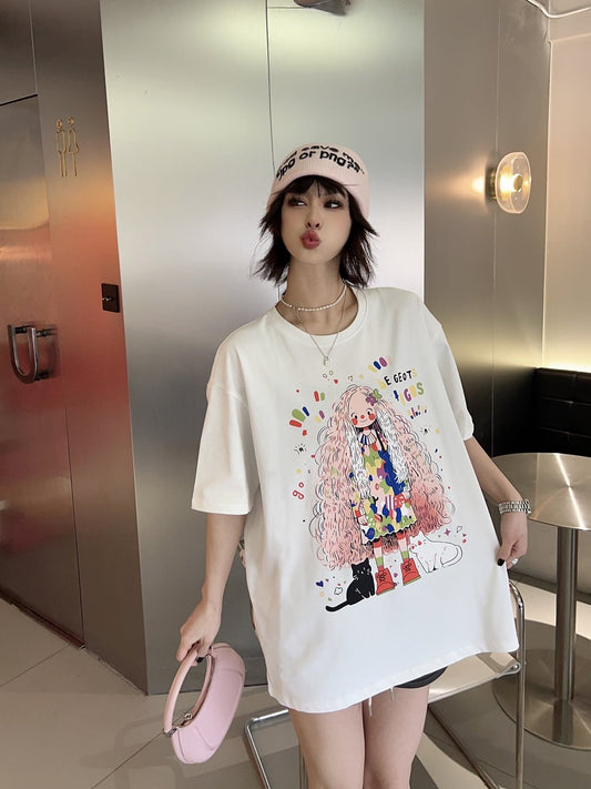 大人の定番   夏の新作 Tシャツ半袖<F-4896>