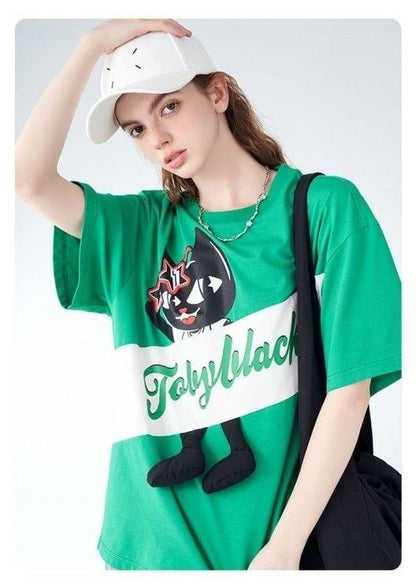 絶対欲しい 絶対流行 今季マストバイ 早い者勝ち カジュアル 2色選択 Tシャツ<F-11658>