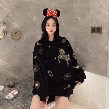 韓国系大人気スウェット   ＜F-1378＞