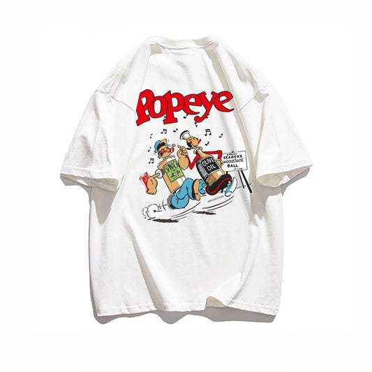 男女兼用 早い者勝ち カジュアル プリント Tシャツ F-13332