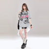 ファッション 早い者勝ち 絶対流行 カジュアル 2色選択 Tシャツ<F-11580>