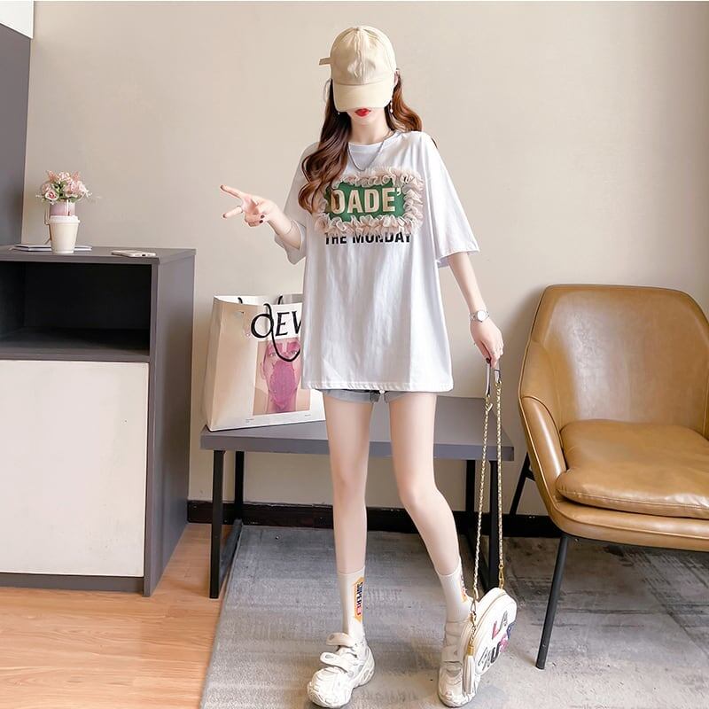 【半額！期間限定！！】オシャレ度満点 3色選択可 高級感溢れる Tシャツ カットソー＜F-3255＞