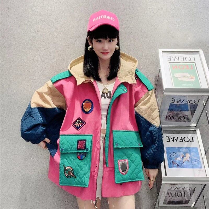 超人気   ファッション 厚 コート<F-5770>