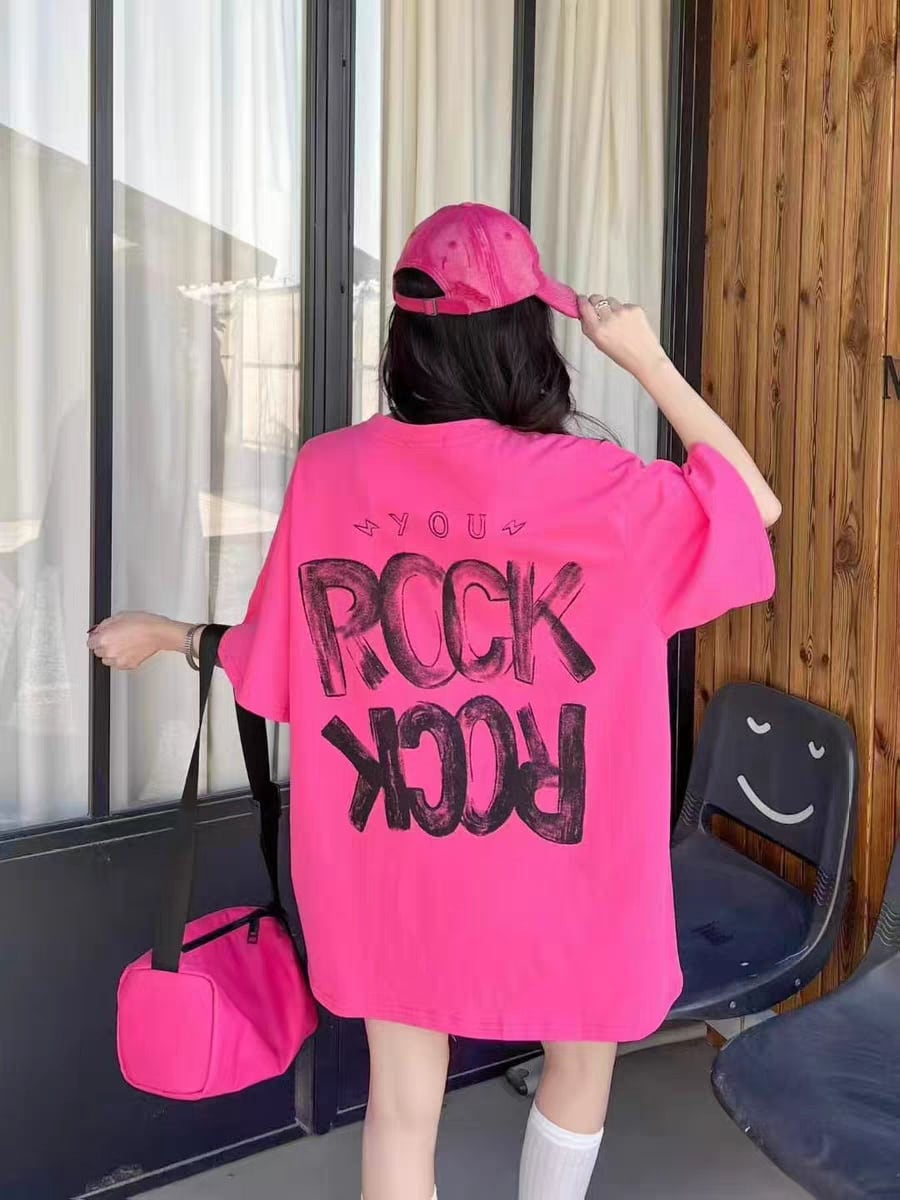 大人気 プリント 大人気 半袖 Tシャツ F-13283