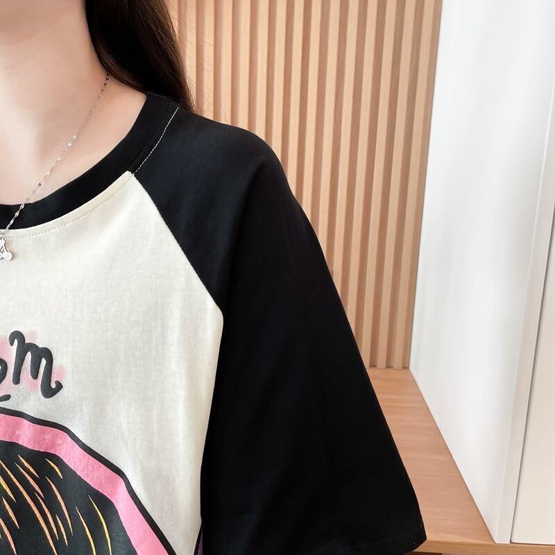 スウィート 好感度UP 大好評 カジュアル 全3色 半袖 Tシャツ ＜F-11128＞