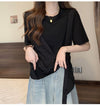 売れ筋 着回し力抜群 定番シンプル 売り切れ必至 全2色 Tシャツ <F-11999>
