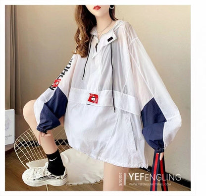 美人度アップ 売り切れ必至 ファッション 超人気 シンプル 透け感 日焼け対策 2色 シャツ ＜F-11465＞