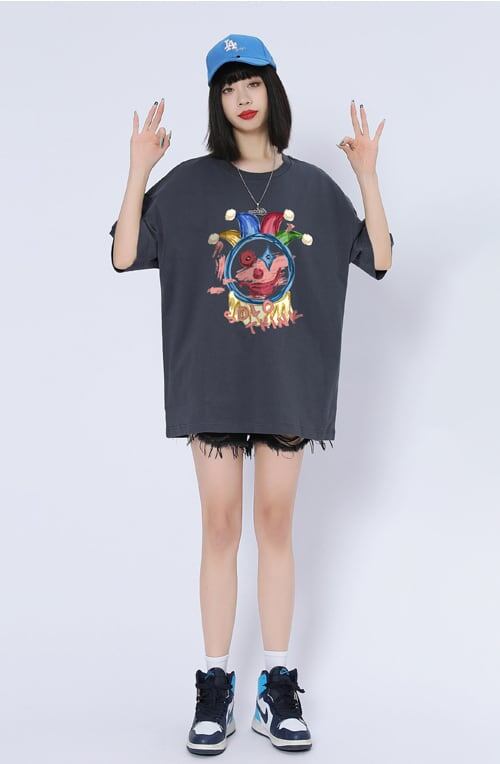 話題沸騰中   カジュアル 6色 半袖Tシャツ＜F-8164＞