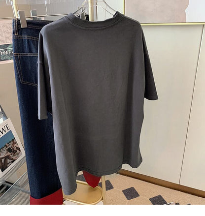 おすすめ 着心地良い ファッション感満々 プリント 半袖 Tシャツ F-9127