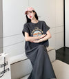 【半額！期間限定！！】 アバンギャルド 超人気 カジュアル 全3色 ワンピース<F-8513>