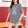 カジュアル   オシャレ度満点 カットソー＜F-3076＞