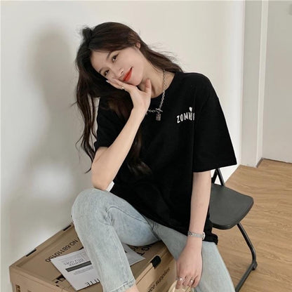 オシャレ度満点   一目惚れ Tシャツ カットソー＜F-3560＞